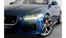 Jaguar XE 2016 Jaguar XES 3.0L V6 / Full-Service History