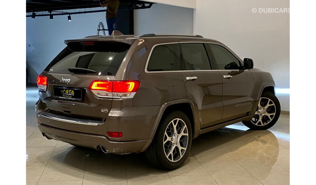 جيب جراند شيروكي 2019 Jeep Grand Cherokee 5.7 Overland, 2022 Warranty, Full Service History, GCC