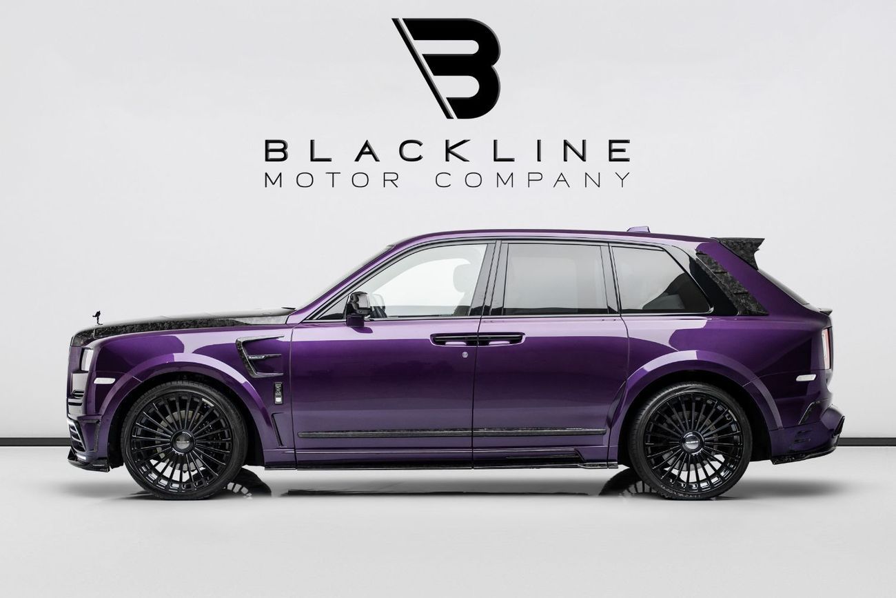 Rolls-Royce Cullinan 2021 Rolls Royce Cullinan Mansory Black Badge, 1 Year Warranty, Service History, Low KMs, European