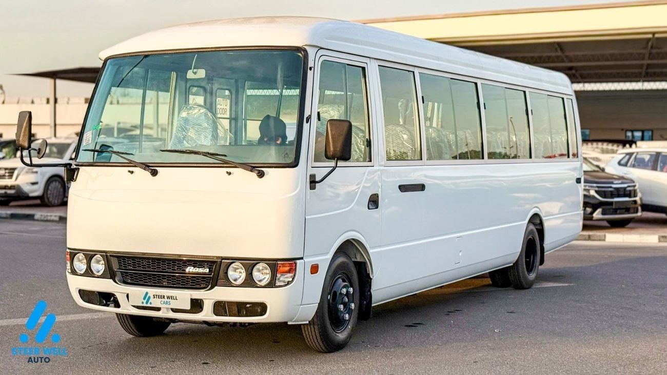 Mitsubishi Rosa 2026 | 34-Seater Bus | Full Option | ABS | GCC Specs | 4.2L Diesel M/T | Brand New Export