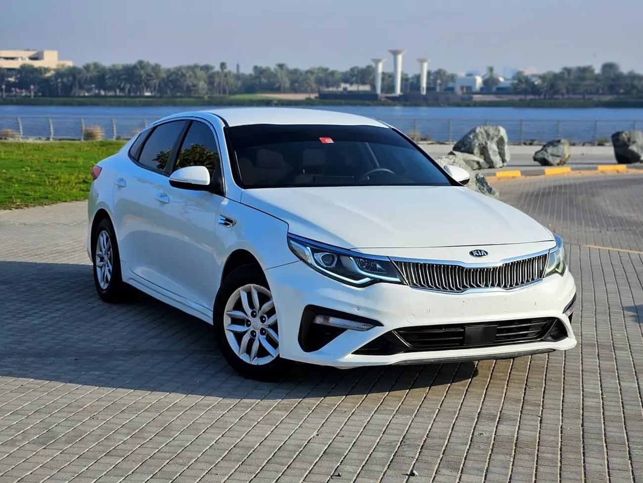 كيا أوبتيما GCC Premium Condition With Low KM With Pedal Shifter Avaliable With Bank Finance