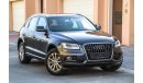 Audi Q5 40 TFSI (With Sunroof) 2016 GCC under Warranty with Zero Down-Payment.