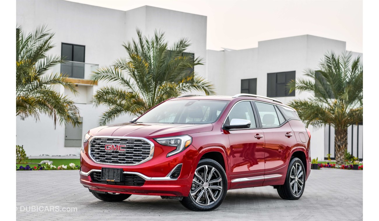 GMC Terrain Agency Warranty! Low Mileage!  GCC - AED 2,280 per month - 0% Downpayment