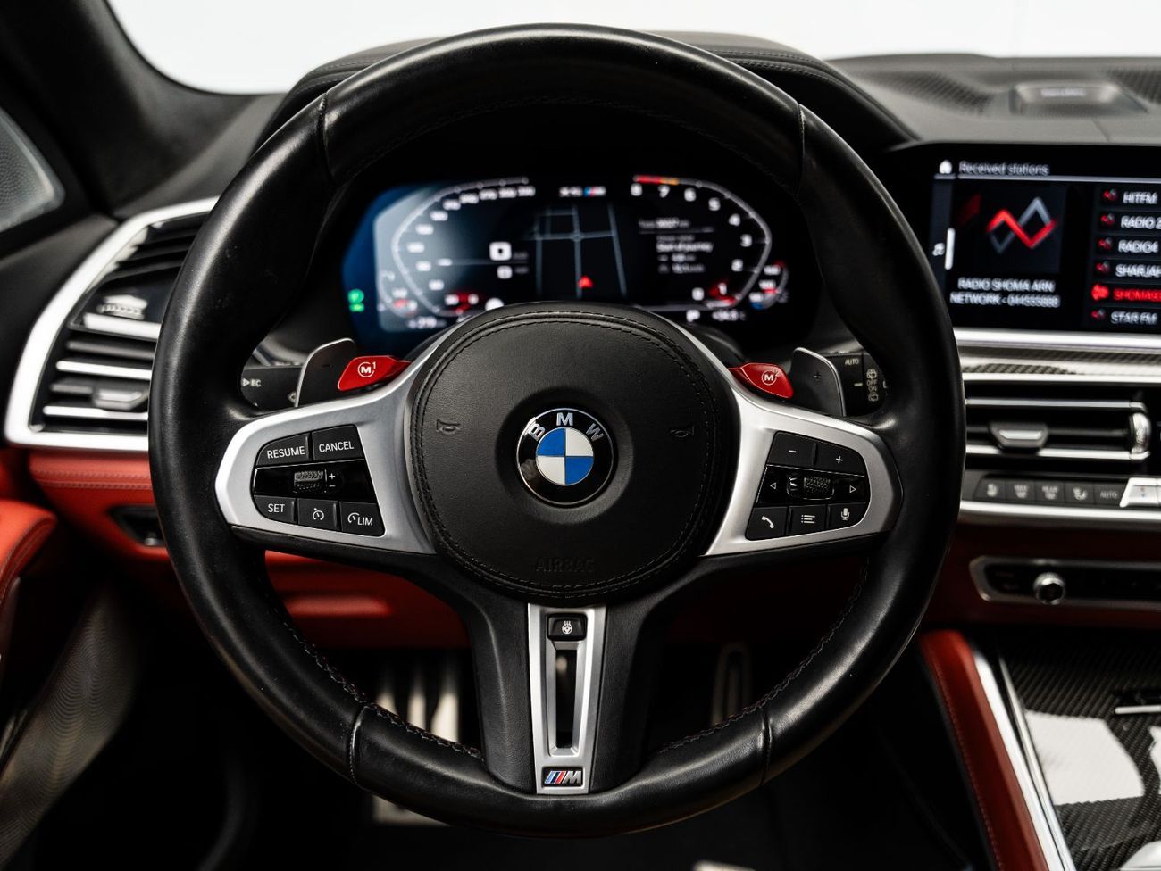 BMW X5M Competition 4.4L 2022 BMW X5M, 1 Year Blackline Warranty, GCC