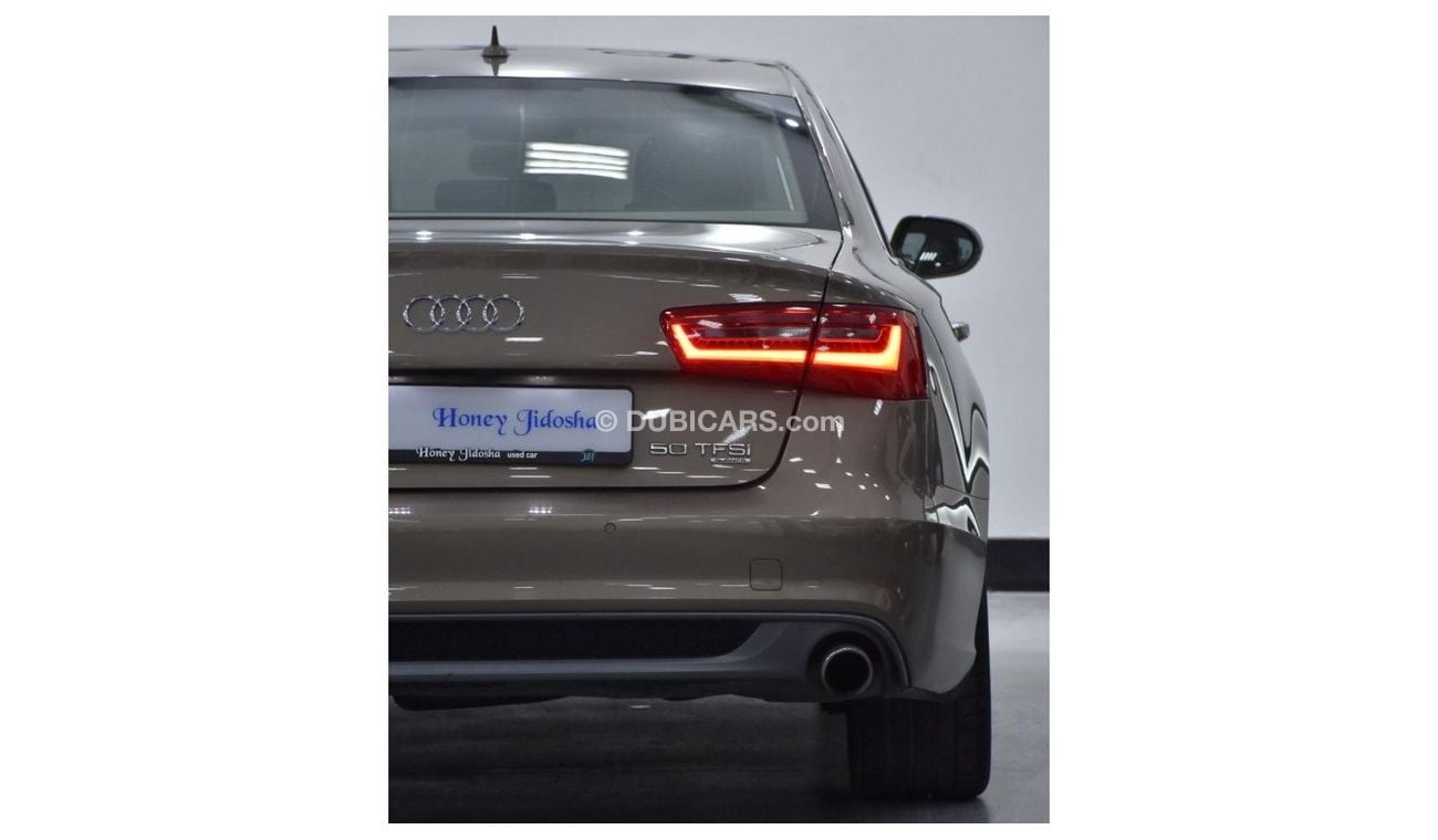 Audi A6 EXCELLENT DEAL for our Audi A6 S-Line 50TFSi QUATTRO ( 2015 Model ) in Brown / Beige Color GCC Specs