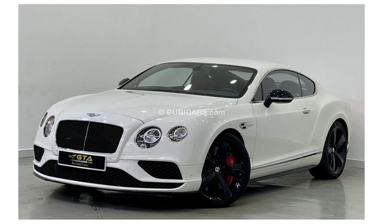 Bentley Continental GT 2016 Bentley Continental GT V8 S Mulliner, Full Bentley History, Warranty, Low kms, GCC