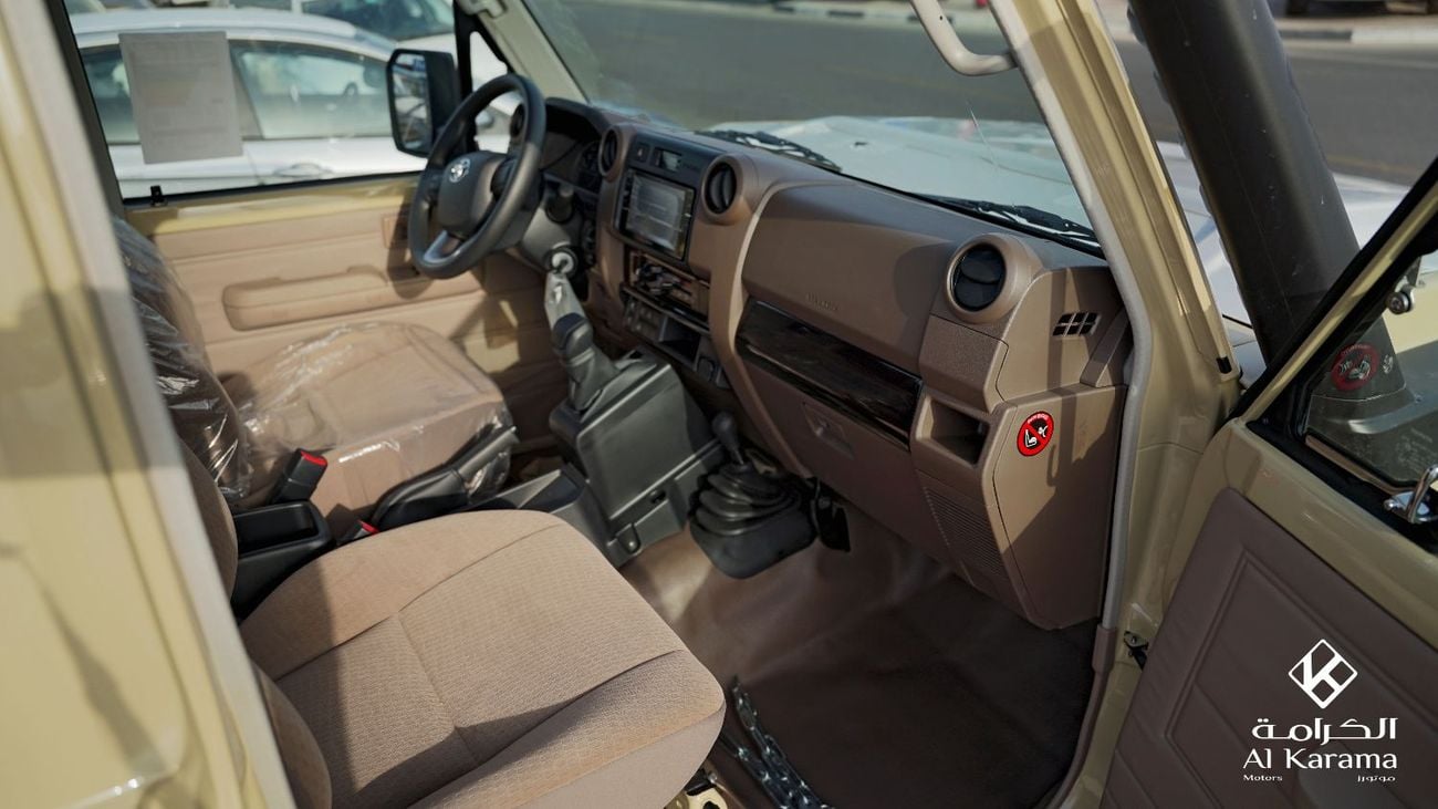 تويوتا لاند كروزر بيك آب LC79 - 4.0L Automatic Drive | Single Cabin Pick up with 4x4 drive and Diff Lock - GCC - Petrol
