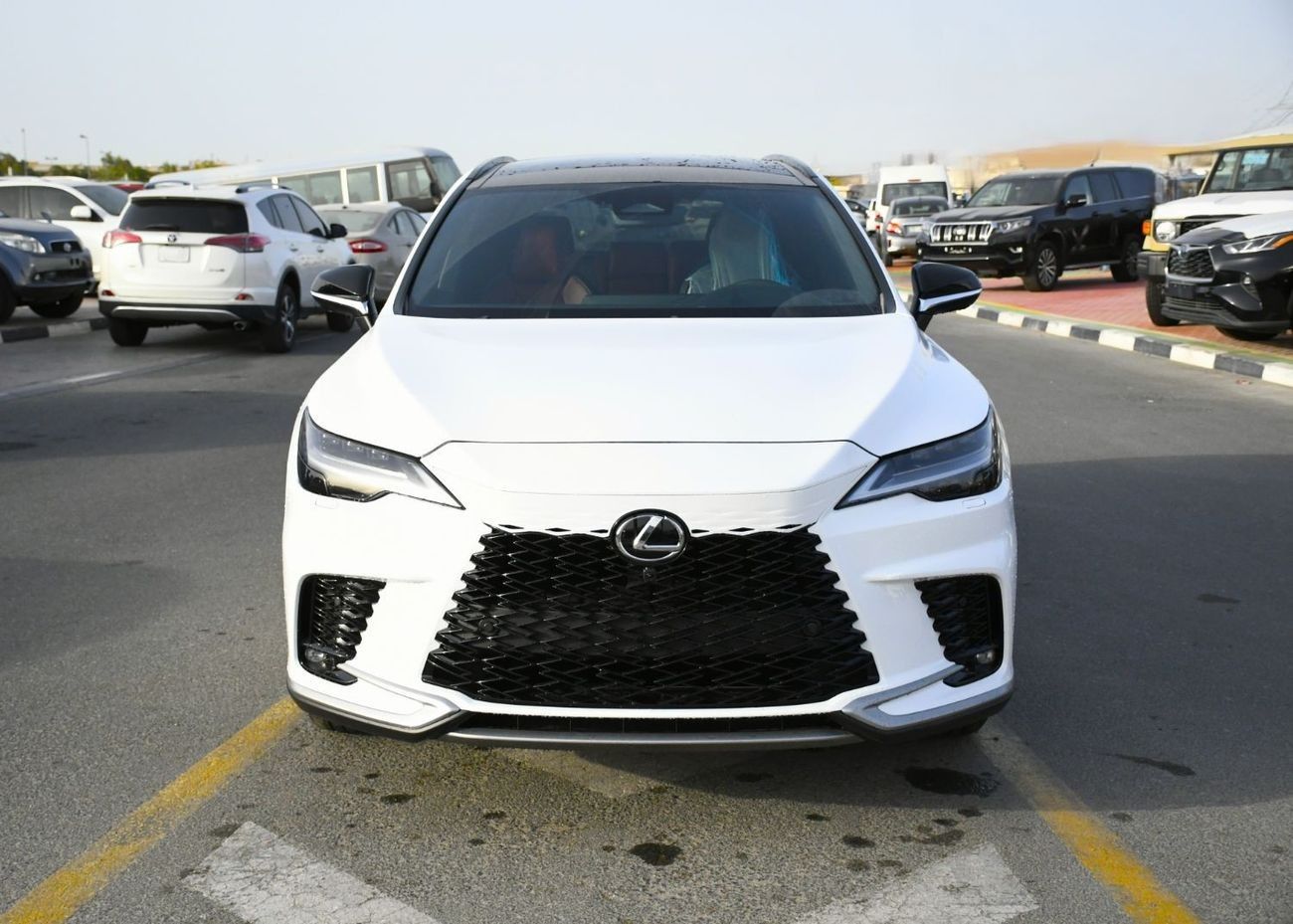 Lexus RX350 RX 350 2.4L Petrol F-Sport3 Inside RED (Full Option)