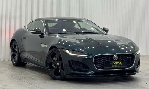 Jaguar F Type P300 2.0L 2021 Jaguar F-Type P300 R-Dynamic, 2026 Jaguar Warranty + Service Pack, Very Low Kms, GCC