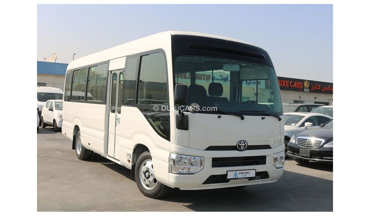 Toyota Coaster 2022 | DLX DSL 4.2L 23 SEATER EXECUTIVE BUS WITH GCC SPECS EXPORT ONLY
