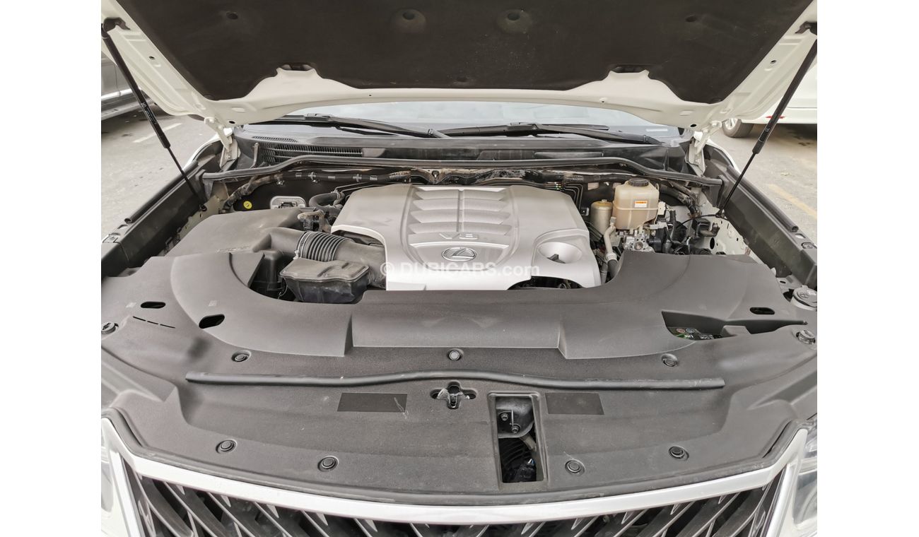 لكزس LX 570 5.7L Petrol / CAMEL INTERIOR / GCC SPECS / ONLY FOR EXPORT (LOT #5091)