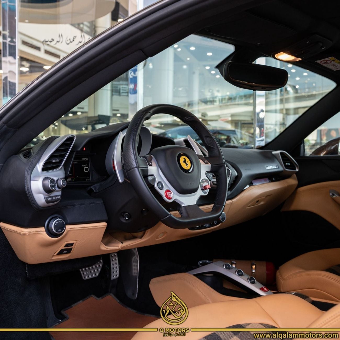 فيراري 488  2018 FERRARI 488 ( TAILOR MADE ) ( 1 OF 1 ) 70th Anniversary GCC DONE ONLY 600KM