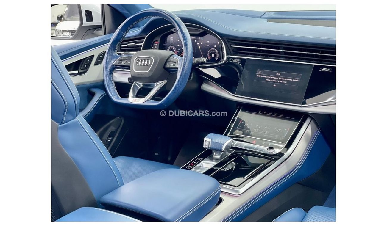 Audi Q8 55 TFSI quattro S-Line 2020 Audi Q8 55TFSI S-Line, Service History, Warranty, Audi Exclusive, GCC Sp