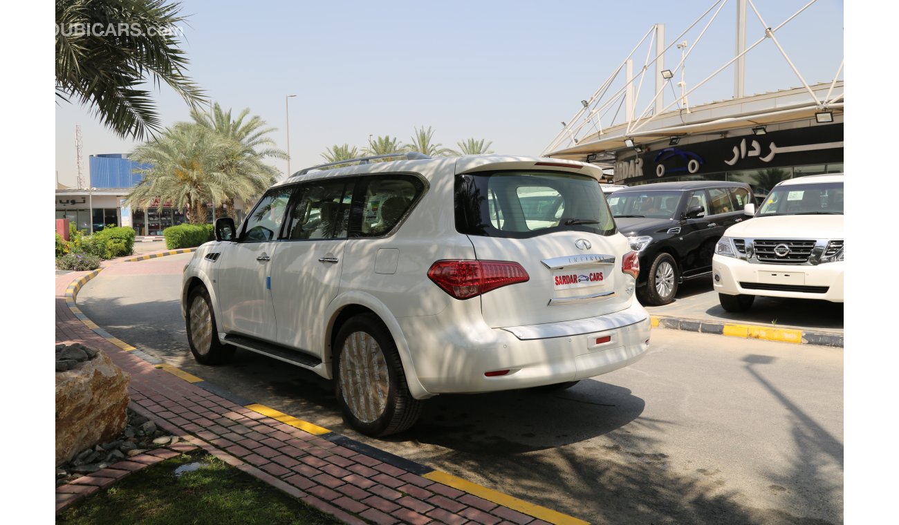 إنفينيتي QX80 5yrs Unlimited Warranty