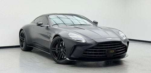 Aston Martin Vantage 2025 Aston Martin Vantage V8, Aston Martin Warranty + Service Pack, Very Low Km, Fully Loaded, GCC