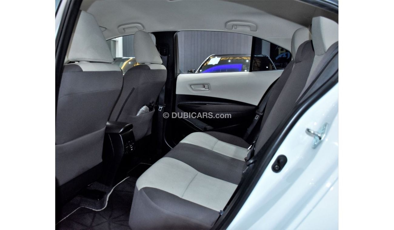 Toyota Corolla EXCELLENT DEAL for our Toyota Corolla 1.6L XLi ( 2022 Model ) in White Color GCC Specs