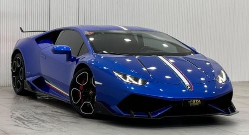 لامبورغيني هوراكان 2017 Lamborghini Huracan LP610-4, Feb 2025 Lamborghini Warranty, Full Service History, GCC