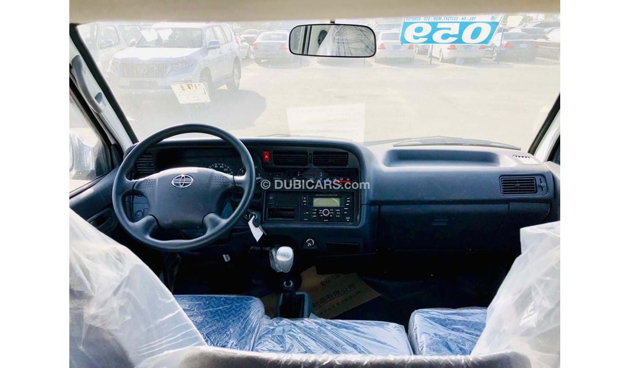 Jincheng Hiace 2.0L PETROL, 15-SEATER, MANUAL, 15'' TYRES, HUGE STOCK AVAILABLE