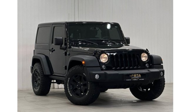 جيب رانجلر ويليز ويلير 2018 Jeep Wrangler Willys Edition, 2024 June Jeep Warranty + Service Pack, GCC