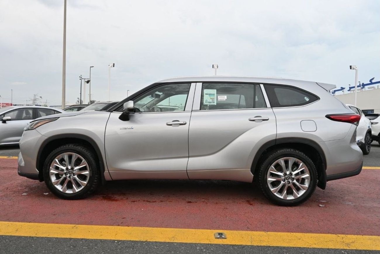 تويوتا هايلاندر Toyota Highlander Limited 2.5L Hybrid SUV, Model 2023 Color Silver