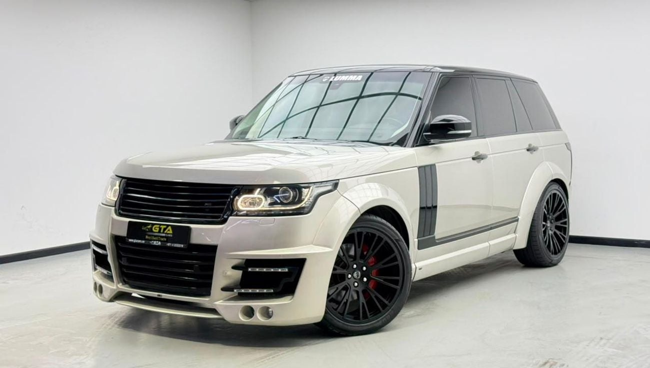 Land Rover Range Rover VOGUE 2013 Range Rover Vogue Lumma CLR Original, Just Been Serviced, Excellent Condition, GCC
