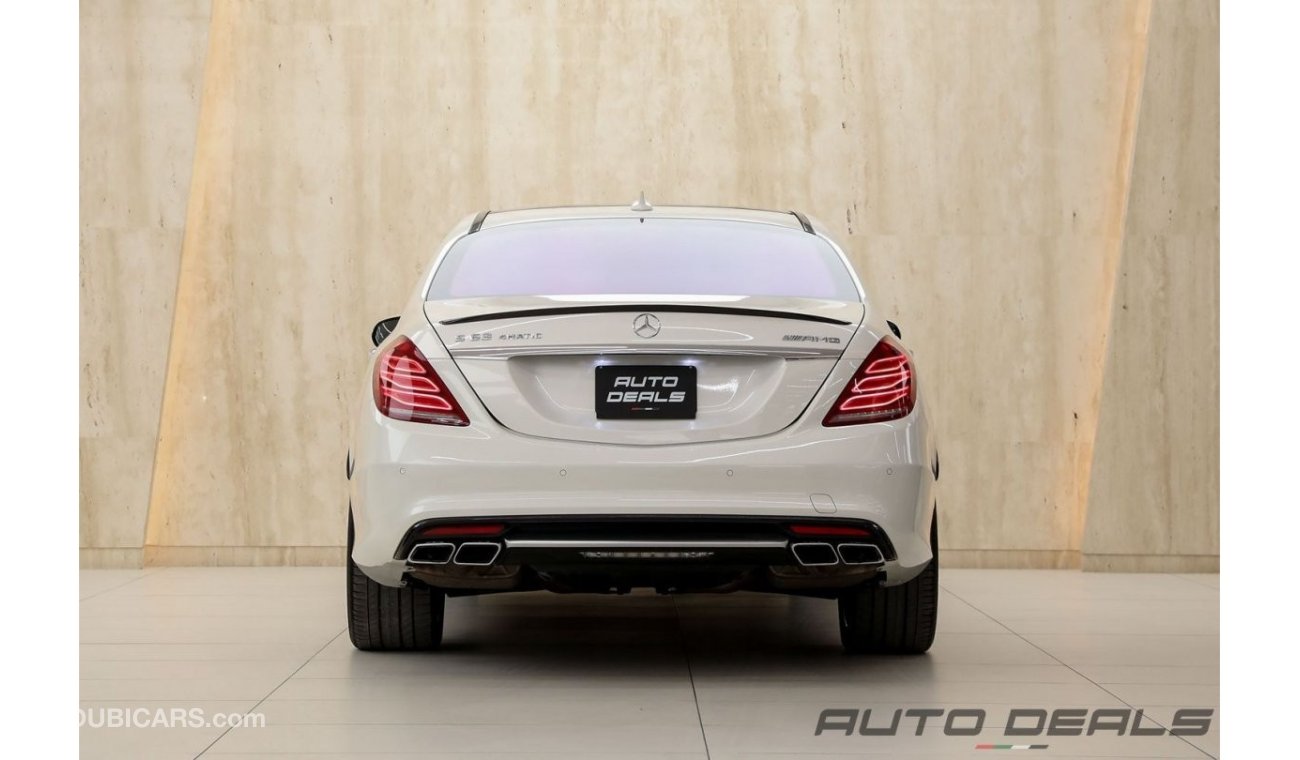 Mercedes-Benz S 63 AMG Std 4Matic Long Wheel Base | 2014 - Full Options - Perfect Condition | 5.5L V8