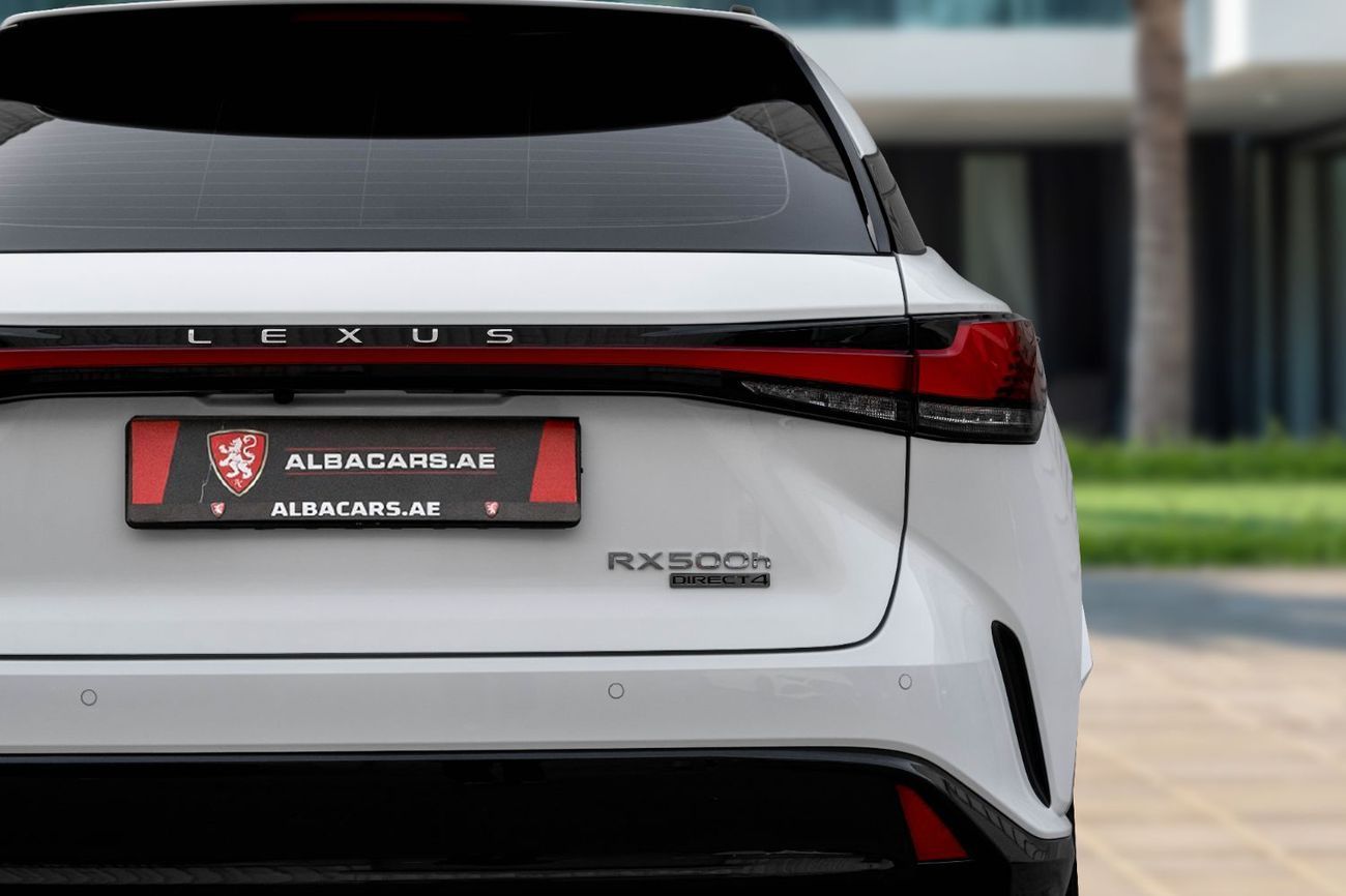 لكزس RX450h | 6,462 P.M  | 0% Downpayment | RX 500h F-Sport | Agency Warranty!