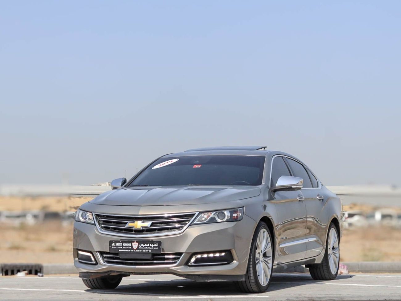 شيفروليه إمبالا Chevrolet impala V6 2019 full option GCC accident-free in excellent condition, 1345 pm