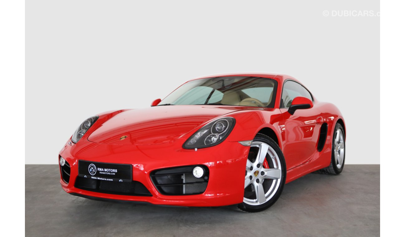 Porsche Cayman S 2016 (PDK, Guards Red, Porsche History, Warranty)