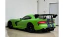 Dodge Viper 2016 Dodge Viper Srt10, Dodge Warranty-Service Contract-Service History, GCC