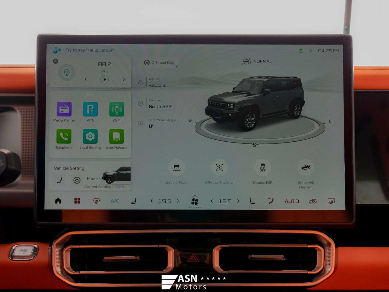 Jetour T2 Luxury Conquest Pro Hermes Interior 2025 (Export Price)