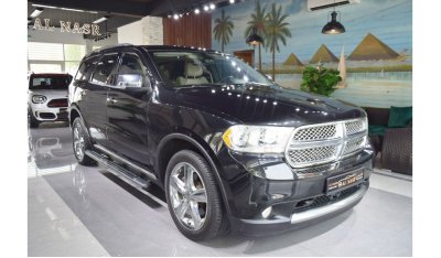 Dodge Durango Citadel | V8 5.7L | GCC Specs | Full Service | Single Owner | Accident Free | Excellent Condition