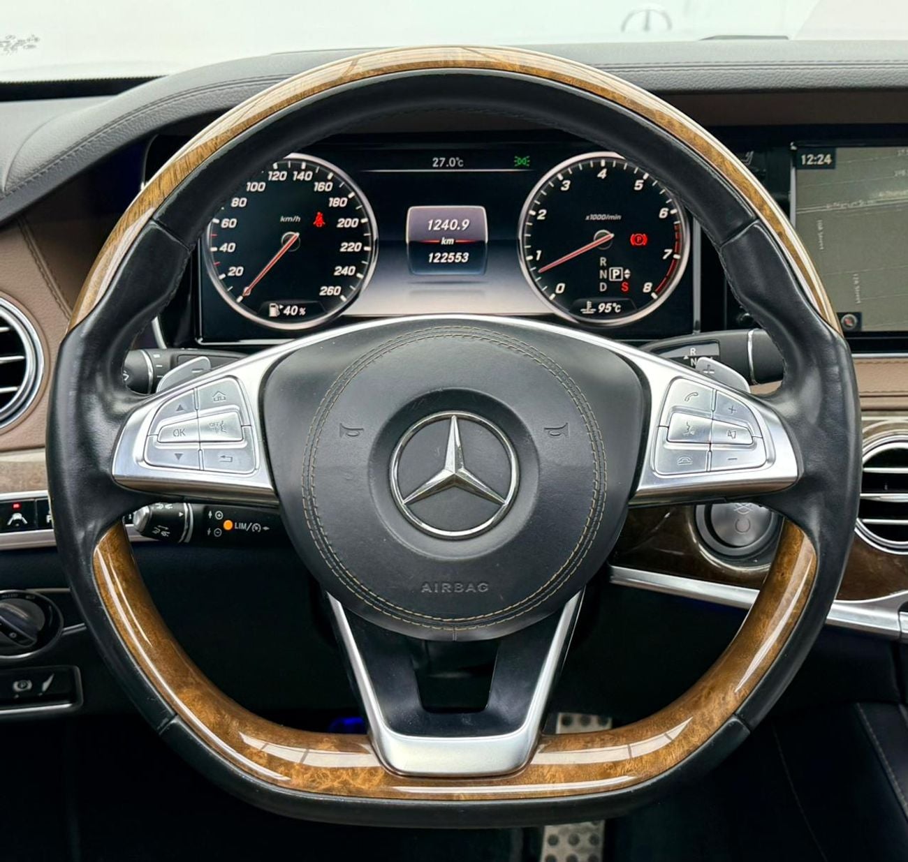 مرسيدس بنز S 500 2016 Mercedes Benz S500, Head-Up Display, Burmester Premium Sound System, Excellent Condition, GCC