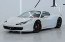 Ferrari 458 Italia 2014 Ferrari 458 Spider, Excellent Condition, Carbon  Fibre Package, Fully Loaded, GCC Spec