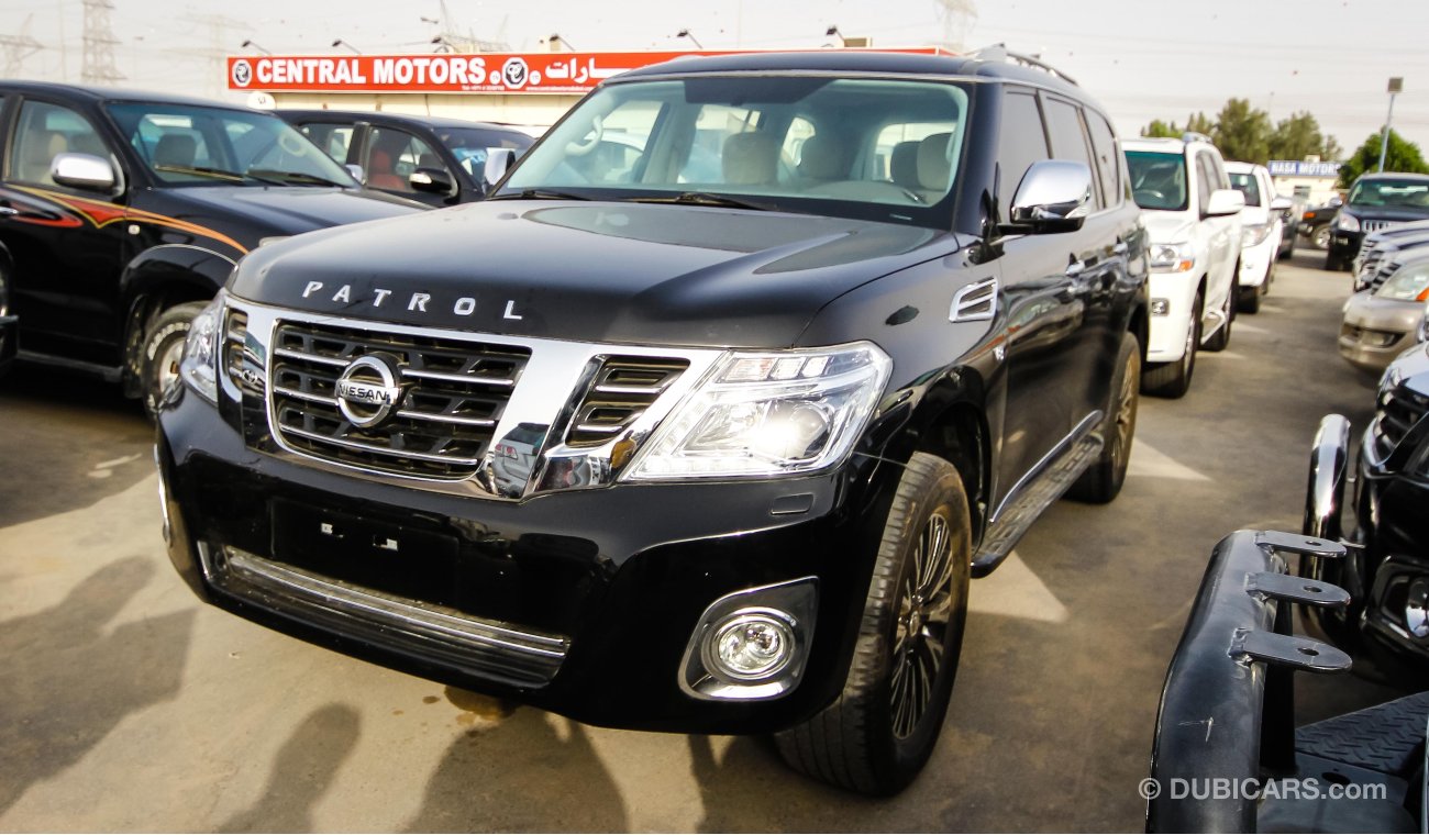 Nissan Patrol LE with Platinum Badge for export only