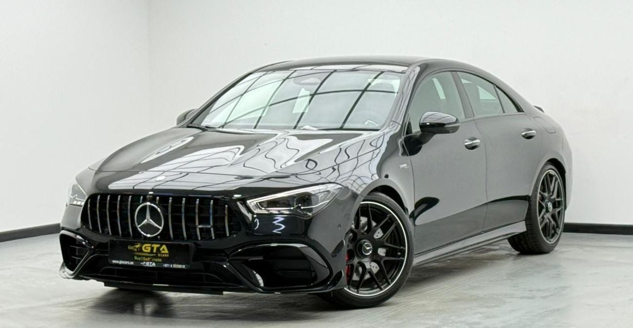 مرسيدس بنز CLA 45 S  AMG 2025 Mercedes Benz AMG CLA45 S Premium+, 5 Years Mercedes Warranty, Delivery Kms, Fully Loaded, GCC