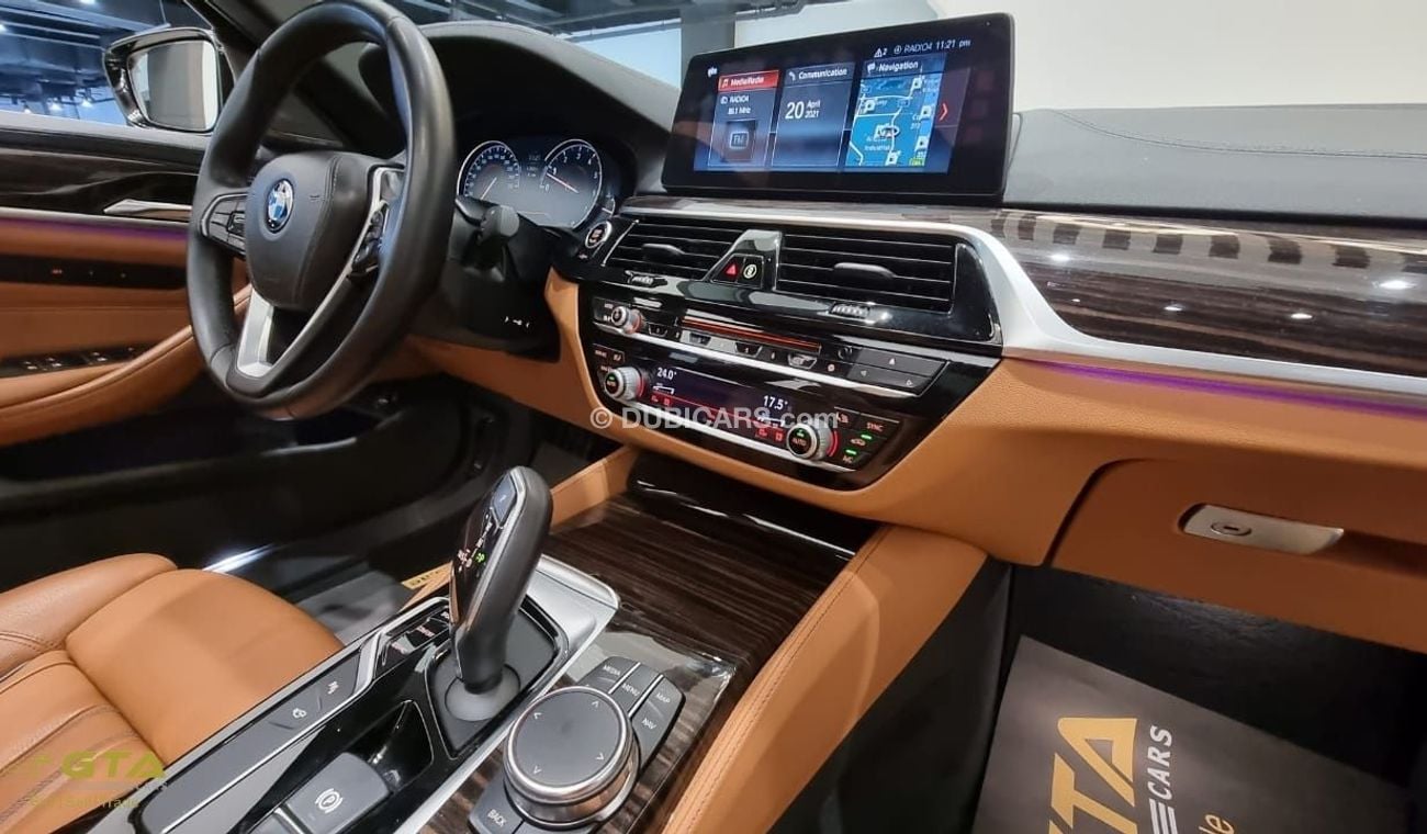 BMW 540i 2017 BMW 540i Luxury Line, Warranty-Service History, GCC