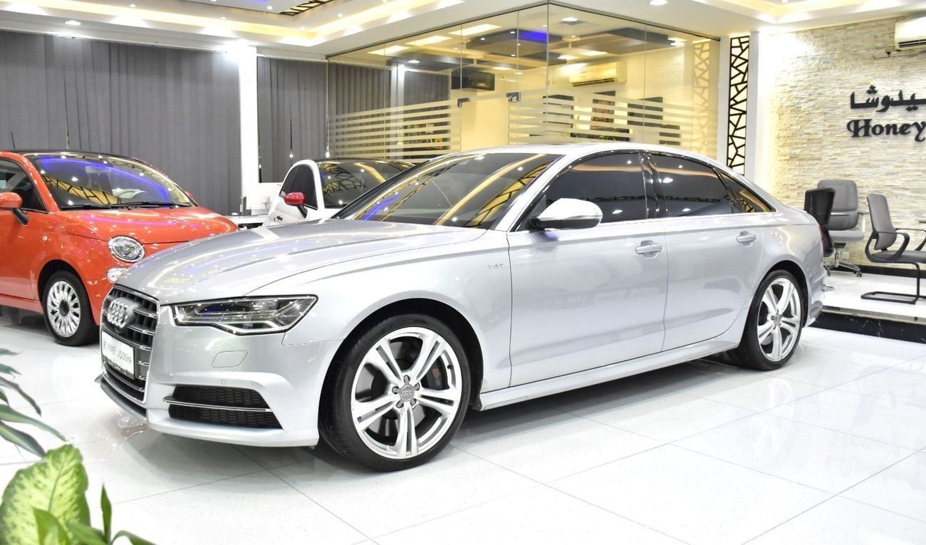 Audi S6 S-Line EXCELLENT DEAL for our Audi S6 V8T ( 2016 Model ) in Silver Color GCC Specs