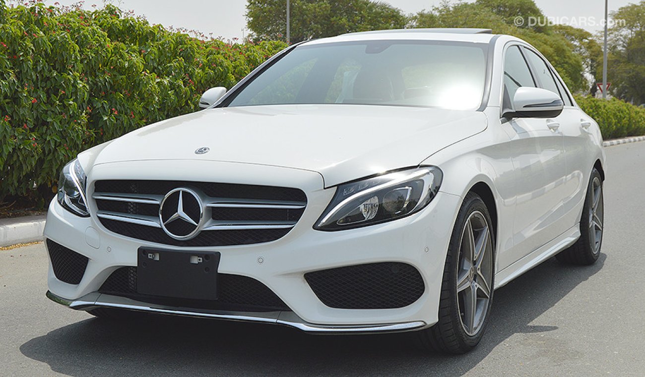 مرسيدس بنز C 250 2018, 2.0L V4-Turbo GCC, 0km with 2 Years Unlimited Mileage Warranty