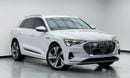 Audi etron 95 kWh Quattro 2022 Audi e-tron Quattro, Agency Warranty Till 27, Full Service History, GCC