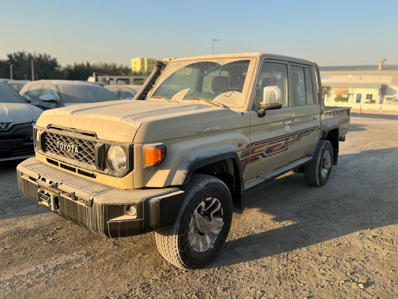 Toyota Land Cruiser Pick Up 2024 Toyota Land Cruiser LC79 Double Cab Pickup Full-Option 2.8L 4Cyl Turbo Diesel A/T 4WD Export On