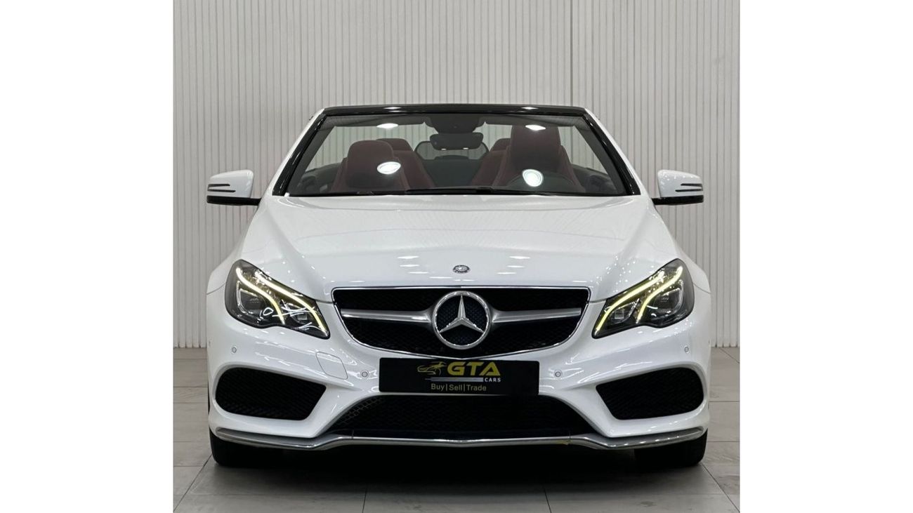 مرسيدس بنز E 250 Std 2015 Mercedes Benz E250 AMG Cabriolet, Full Options, Excellent Condition, GCC