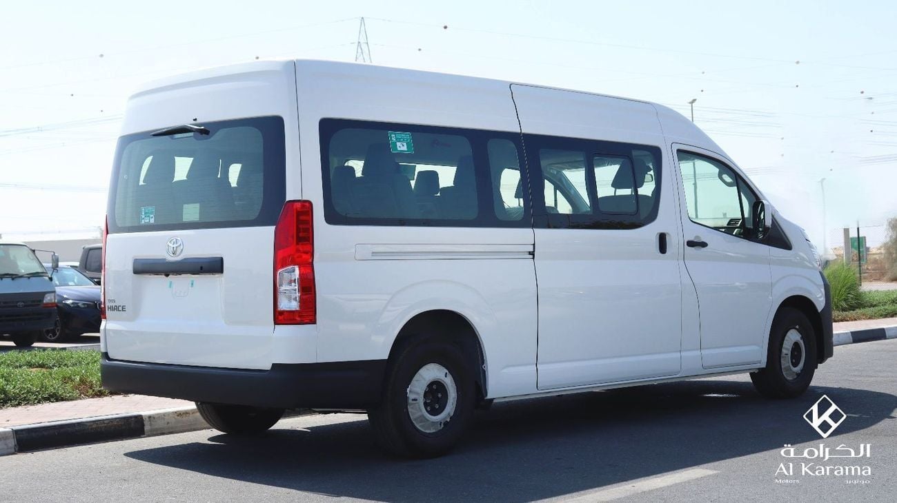 Toyota Hiace GL 3.5L | Manual Transmission | 13 Seater | Rear Camera | 4 Door | 1 Sliding Door