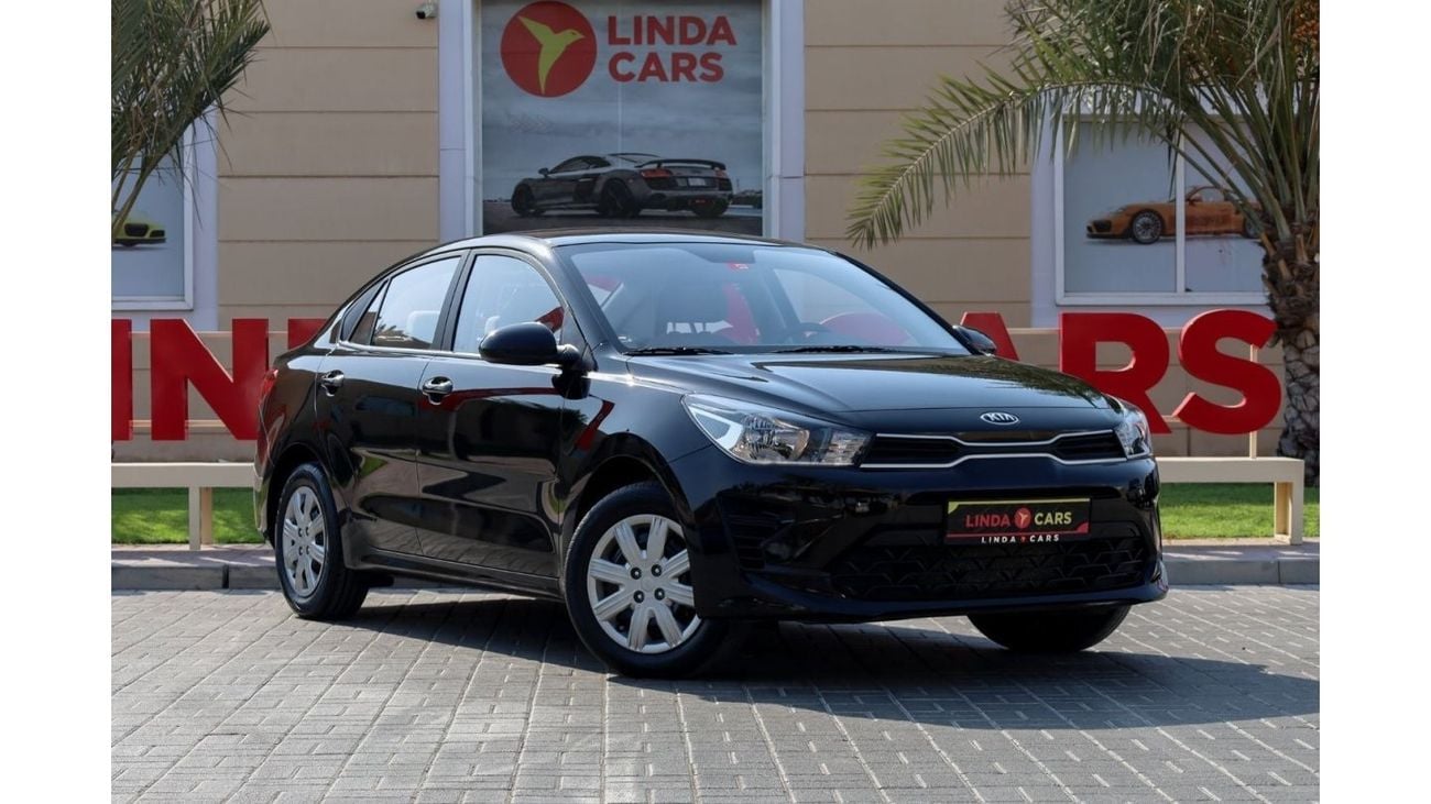 كيا ريو Kia Rio 2021 GCC under Agency Warranty with Flexible Down-Payment/ Flood Free.