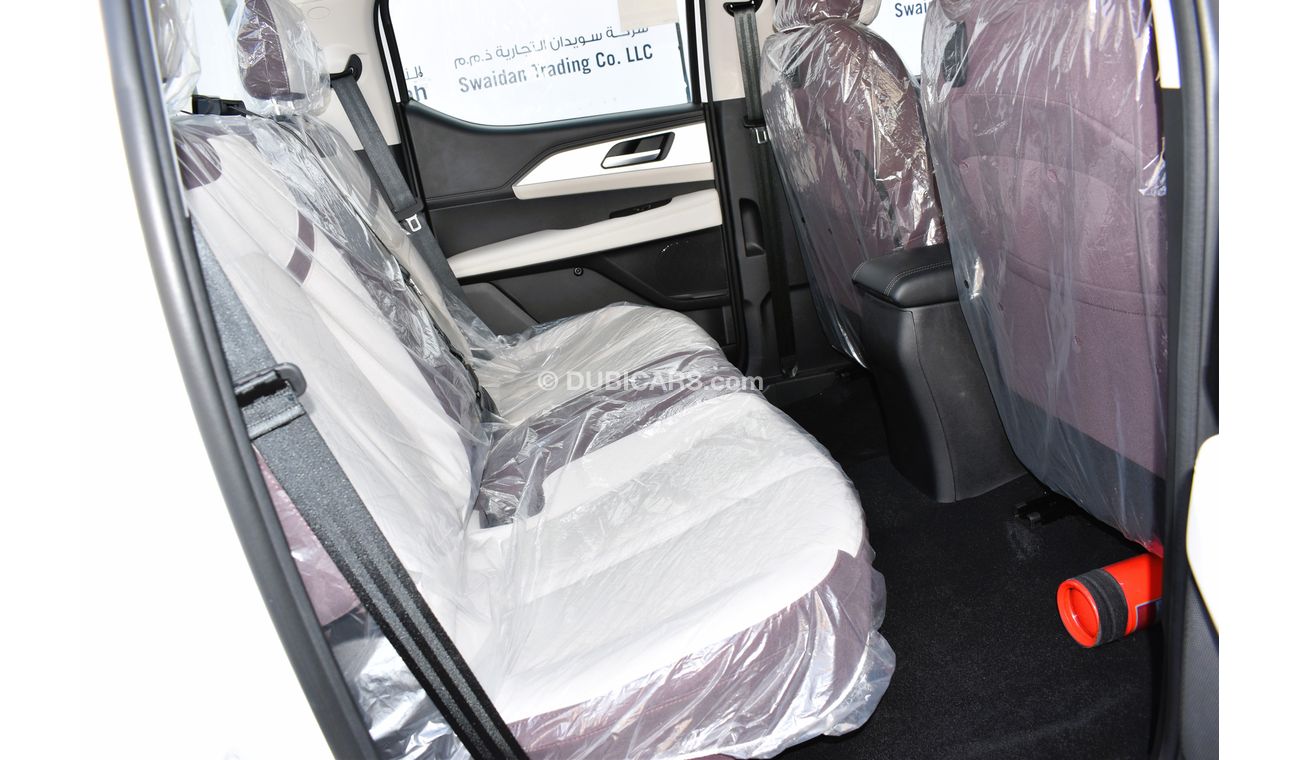 Great Wall Poer 2.0L MT 2023 GCC 5 YEAR 150K KM MANUFACTURER WARRANTY PICKUP DOUBLE CABIN 4X4 PATROL