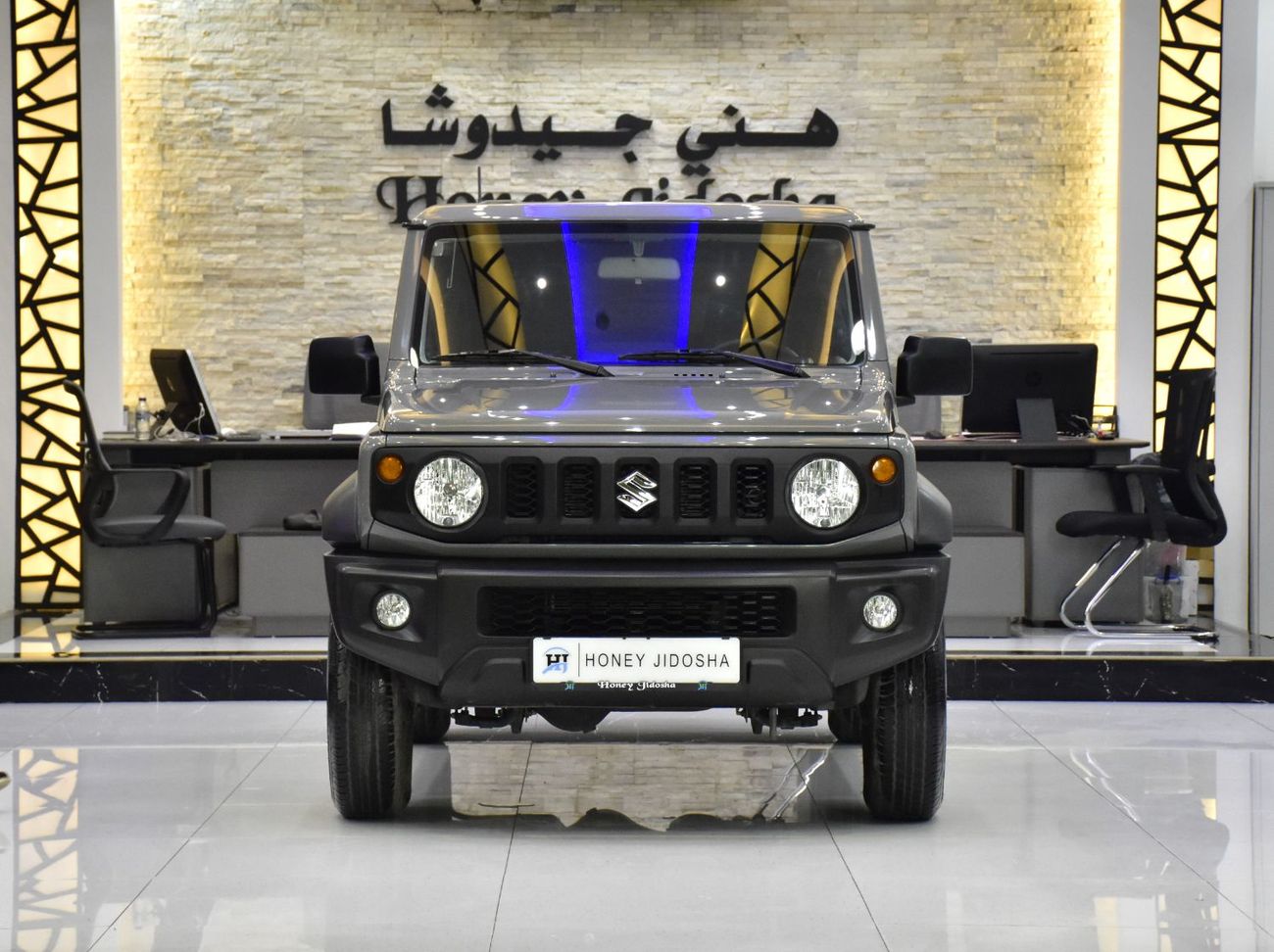 Suzuki Jimny EXCELLENT DEAL for our Suzuki Jimny All Grip ( 2024 Model ) in Grey Color GCC Specs