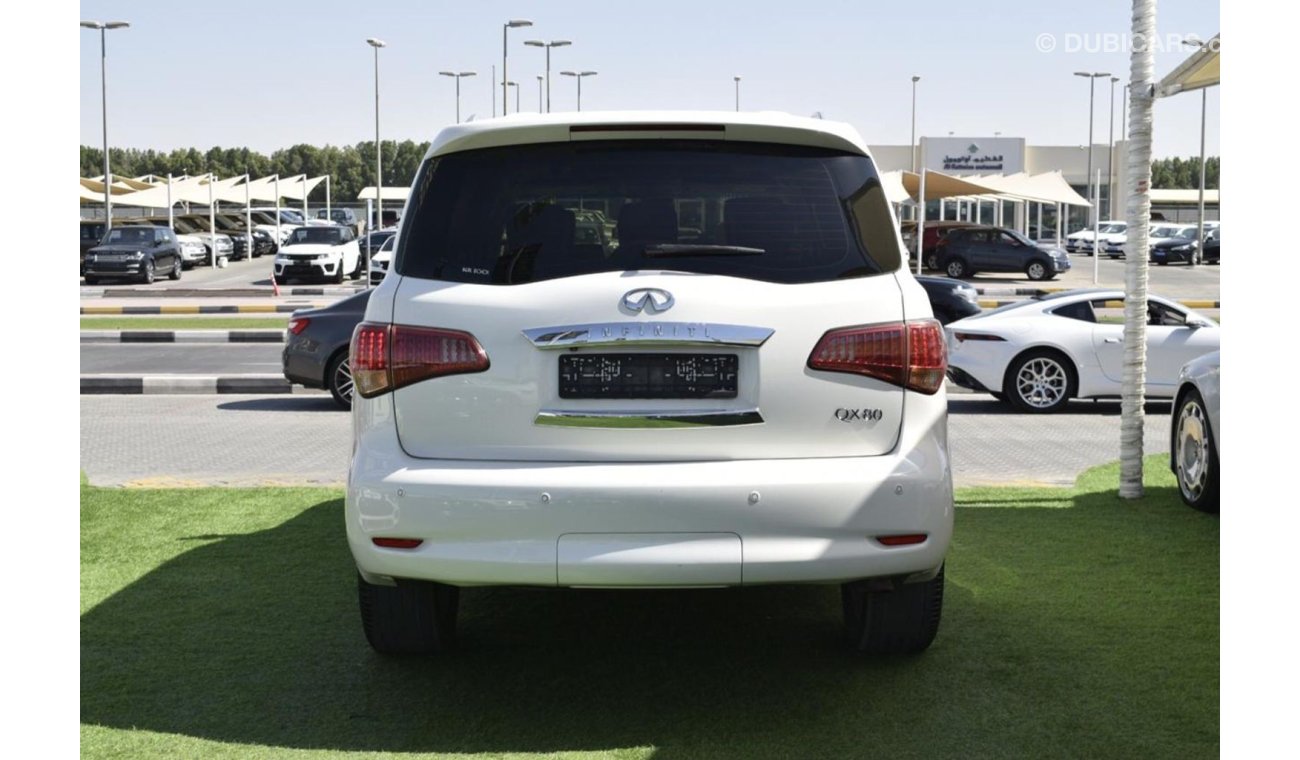 إنفينيتي QX80 خليجي مالك واحد كاملة المواصفات Top opition خالية من الصبغ والحوادث شرط الفحص