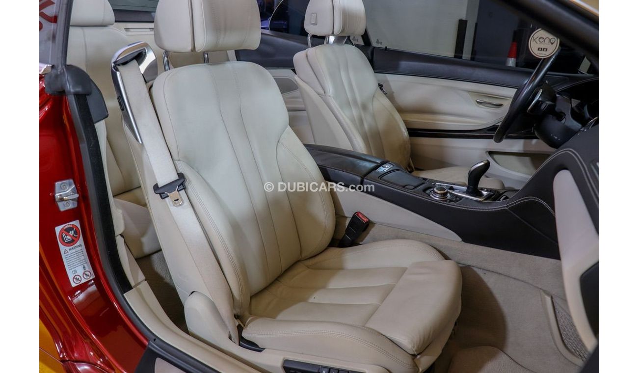 بي أم دبليو 650i BMW 650i M-Kit Convertible 2011 GCC.