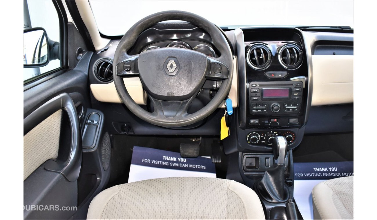 Renault Duster AED 684 PM | 2.0L PE GCC WARRANTY