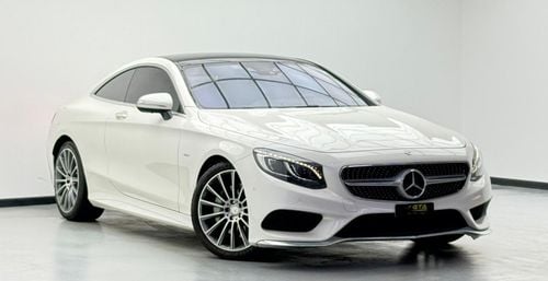 مرسيدس بنز S 550 كوبيه 2015 Mercedes Benz S550 4MATIC Coupe, Service History, Designo Package, Excellent Condition, Jap